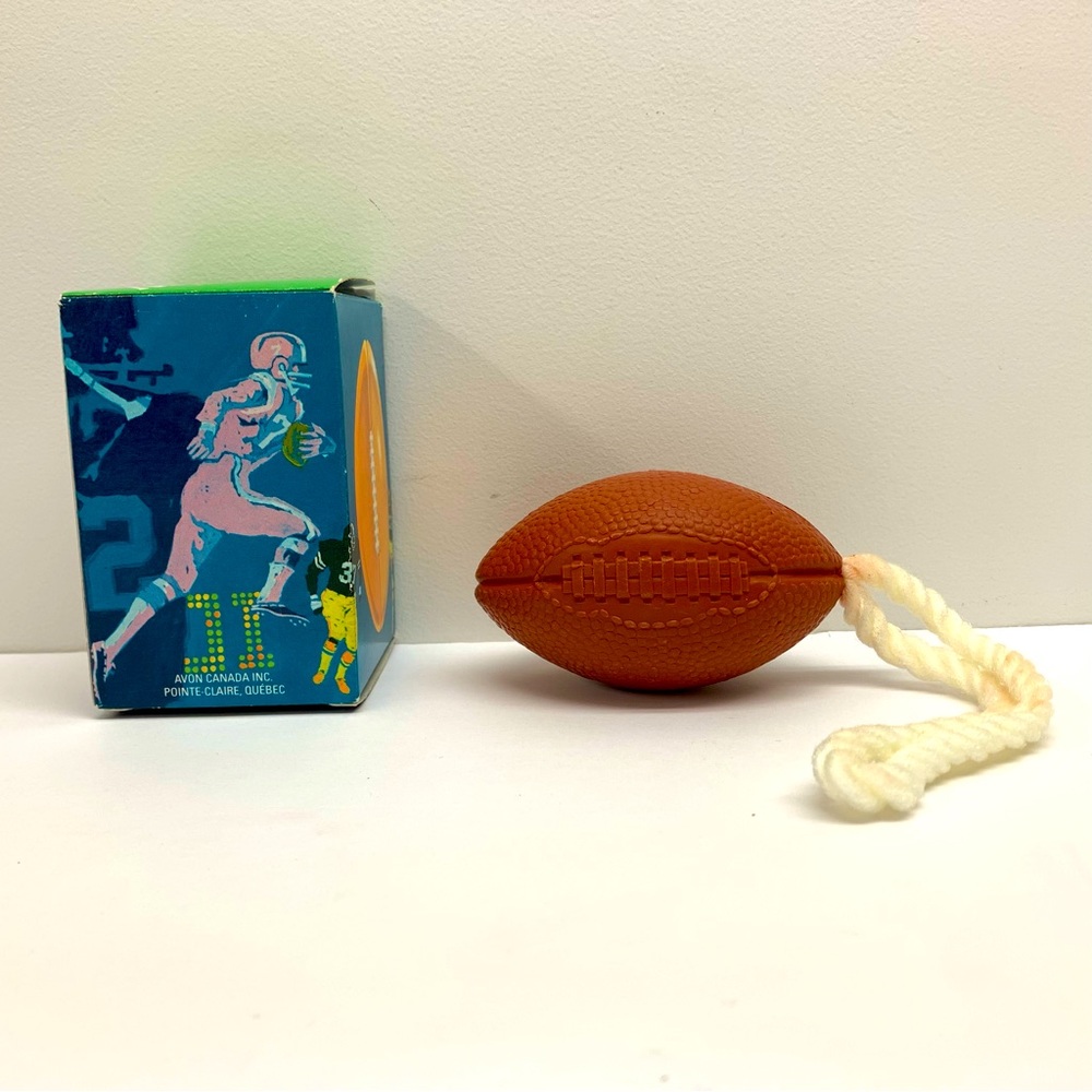 Vintage Avon FIRST DOWN Soap-On-A-Rope - Football